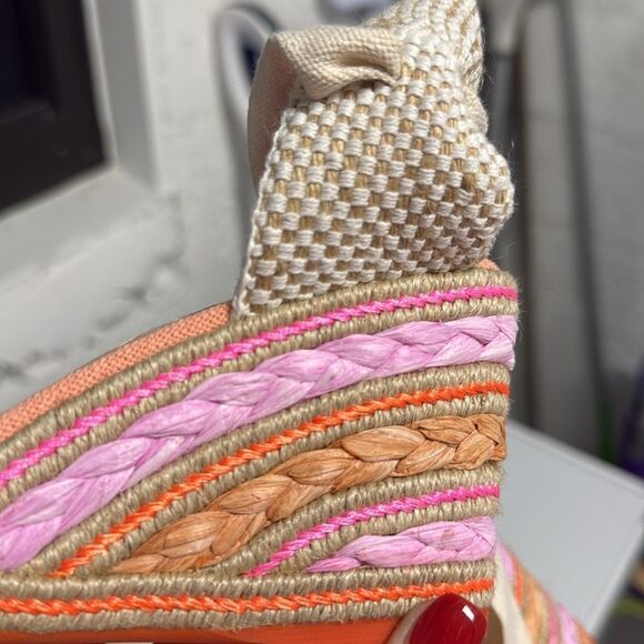 Sophia Webster Pink and Orange Espadrilles BRAND NEW - Size 38 1/2 - Picture 6 of 6